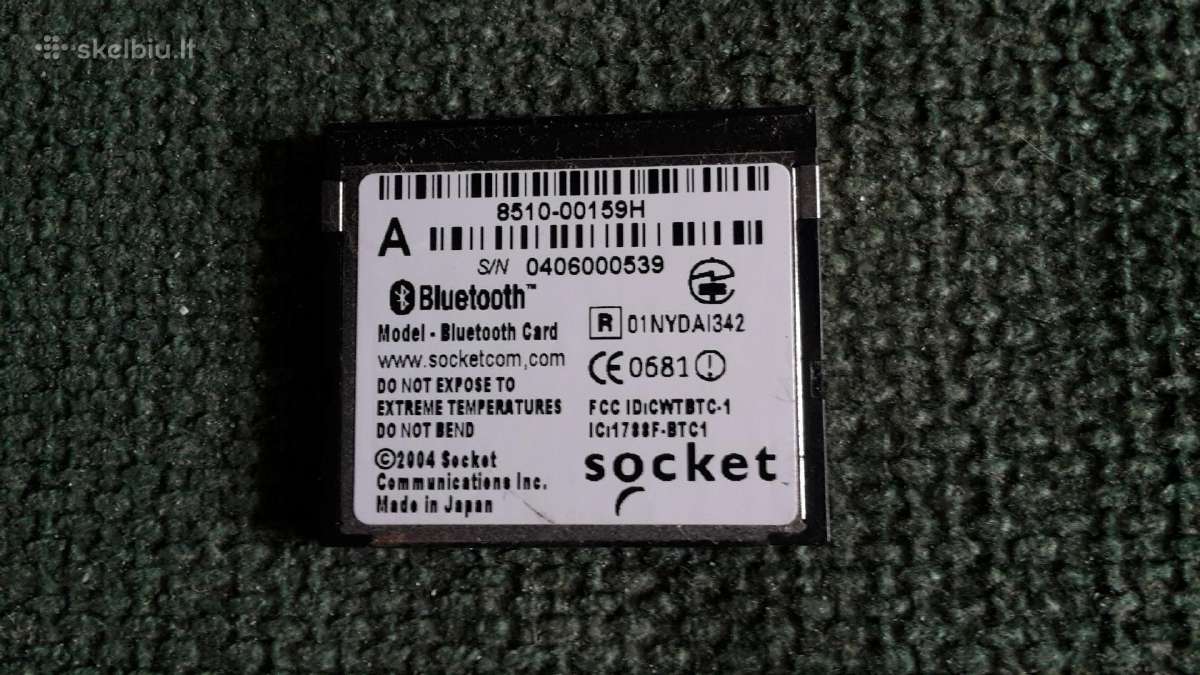 Compact Flash formato bluetooth adapteris - nuotraukos Nr. 2