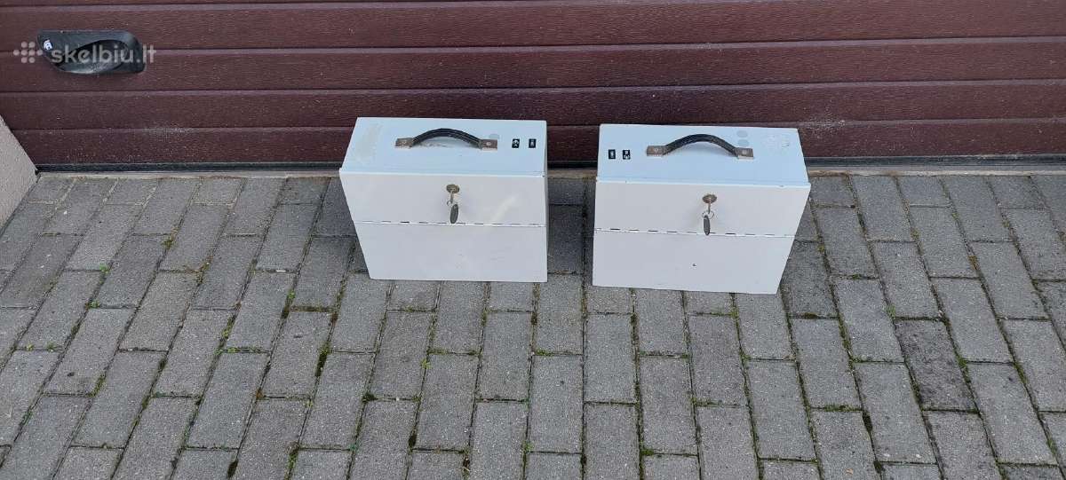 Dėžutės, seifai su užraktais