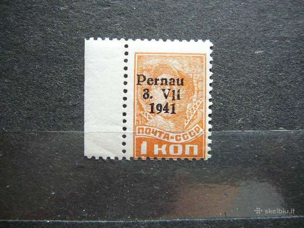 Pernau Estija Vokietija 1941 1k. esp01m