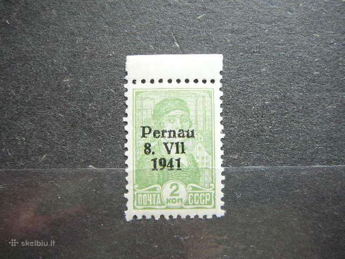 Pernau Estija Vokietija 1941 2k. esp02m