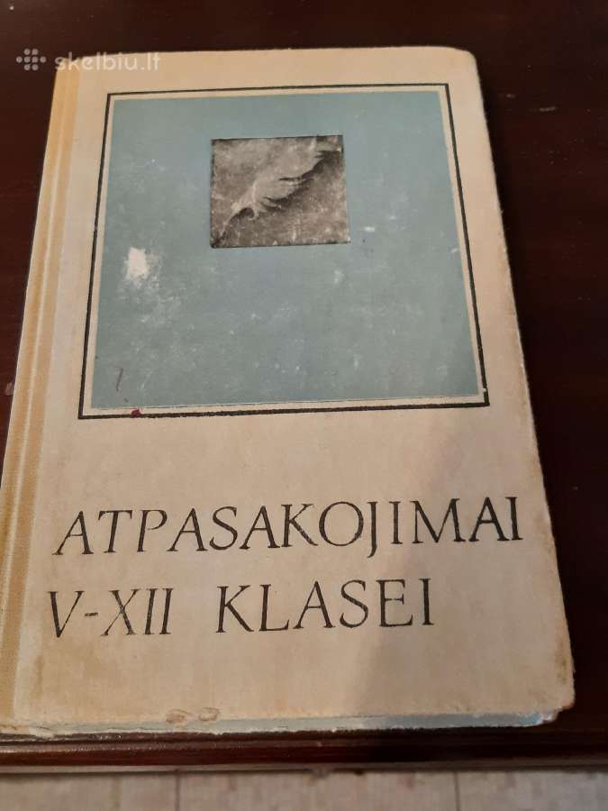 Literatūros senesni vadovėliai