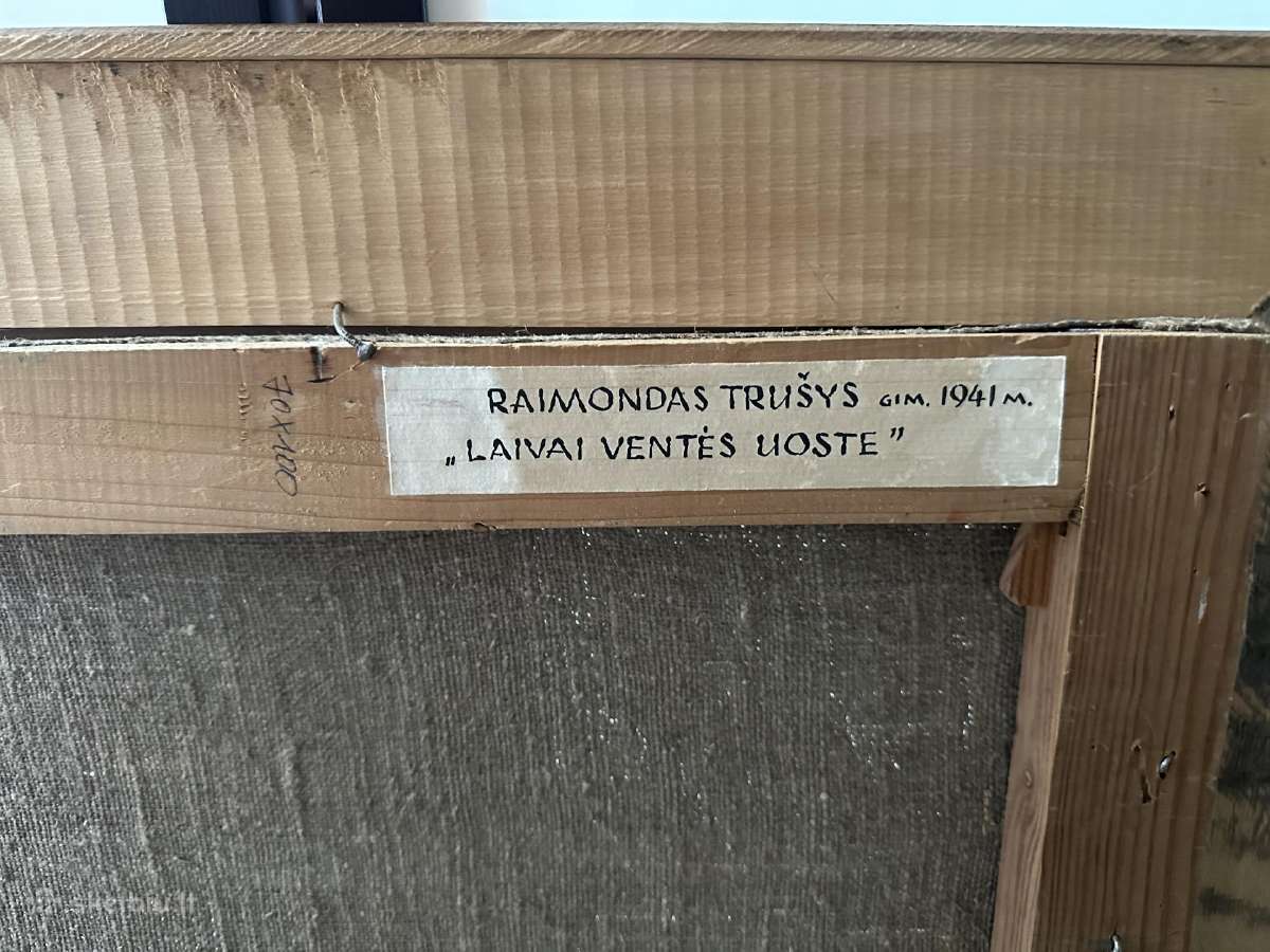 Raimondas Trušys “ Laivai ventės uoste - nuotraukos Nr. 3