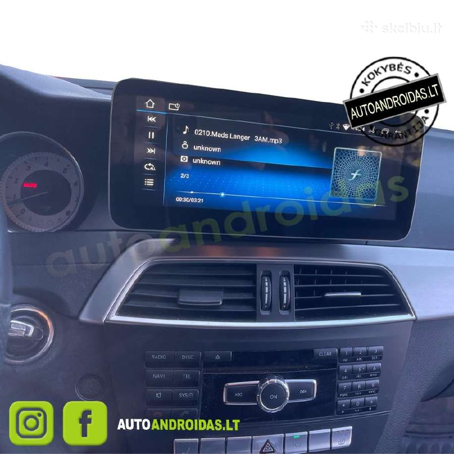 Mercedes 2011-18 C W204 S204 Android multimedia
