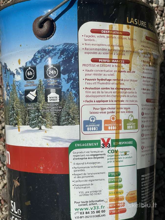 Dailylentės impregnuotos V33 Haute Protection. 3x - nuotraukos Nr. 12
