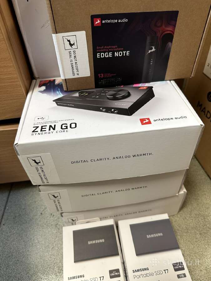 Amphion Cable 2.5m (Pair) / Antelope Audio Zen Go - nuotraukos Nr. 14