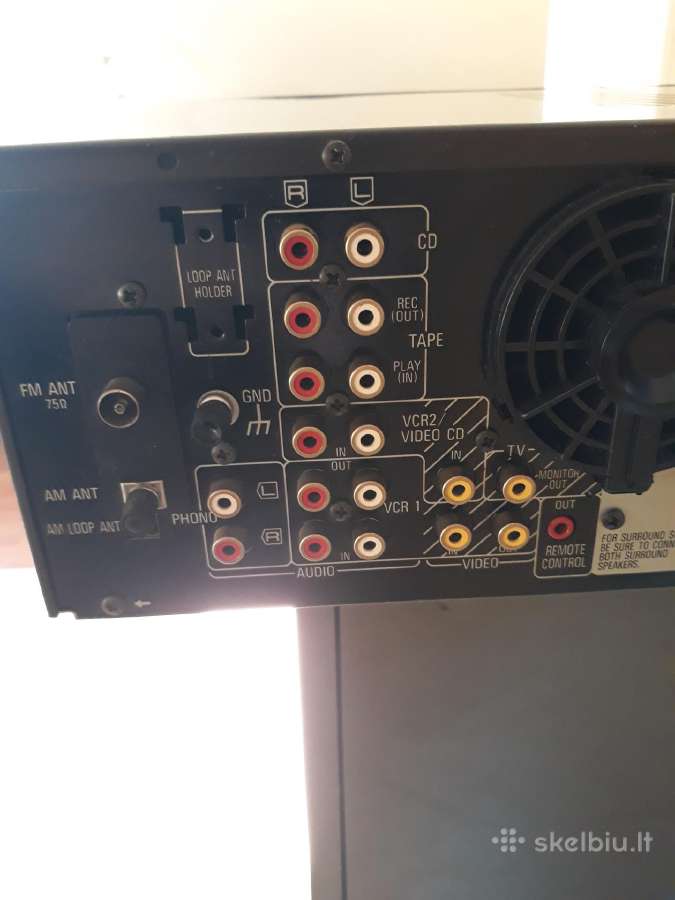 Technics Sa-gx390 Stereo Receiver - nuotraukos Nr. 5