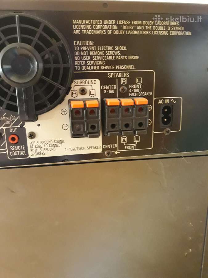 Technics Sa-gx390 Stereo Receiver - nuotraukos Nr. 6