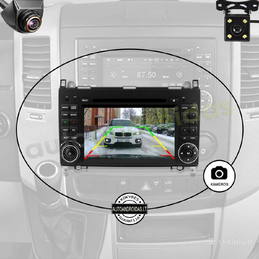 Crafter Sprinter A W169 B W245 Android multimedia - nuotraukos Nr. 7