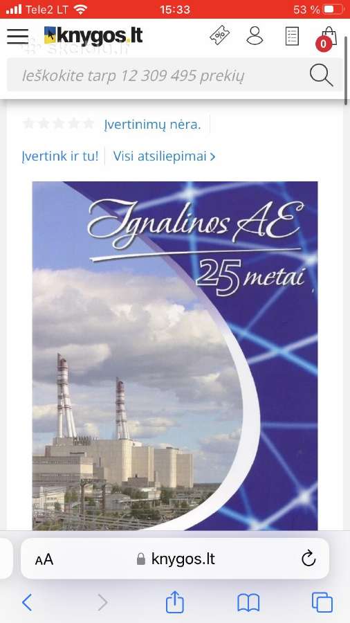 Ieskau knygos Ignalinos Ae 25