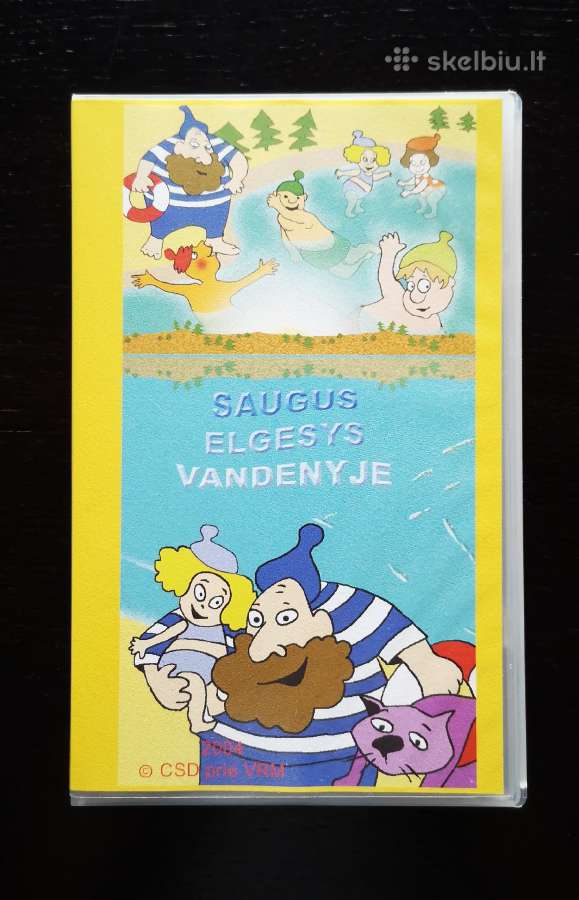 Saugus elgesys vandenyje video Vhs