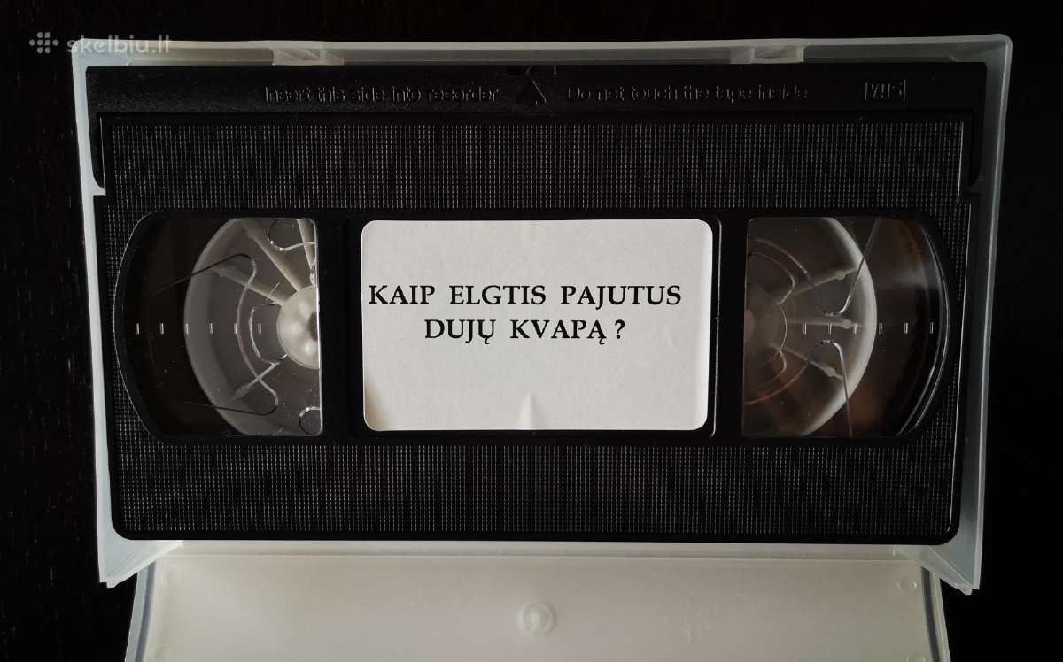Kaip elgtis pajutus dujų kvapą video Vhs - nuotraukos Nr. 3