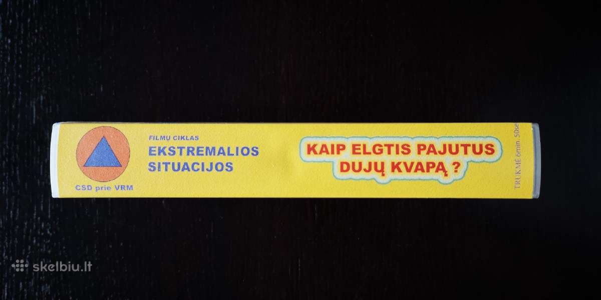 Kaip elgtis pajutus dujų kvapą video Vhs - nuotraukos Nr. 4