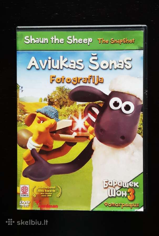 Aviukas Šonas Fotografija Dvd Shaun the Sheep