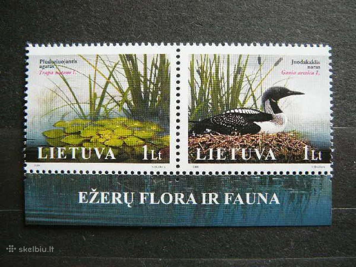 Lietuva 2005 Fauna Flora Pauksciai Mnh lit883s2