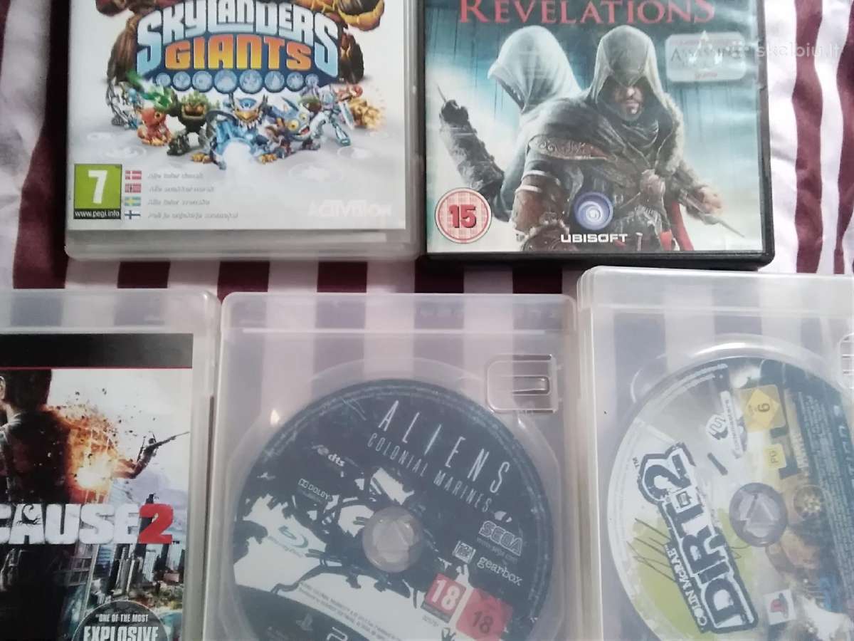 PS3 visi veikia gerai,saugoti ir svarus - nuotraukos Nr. 3