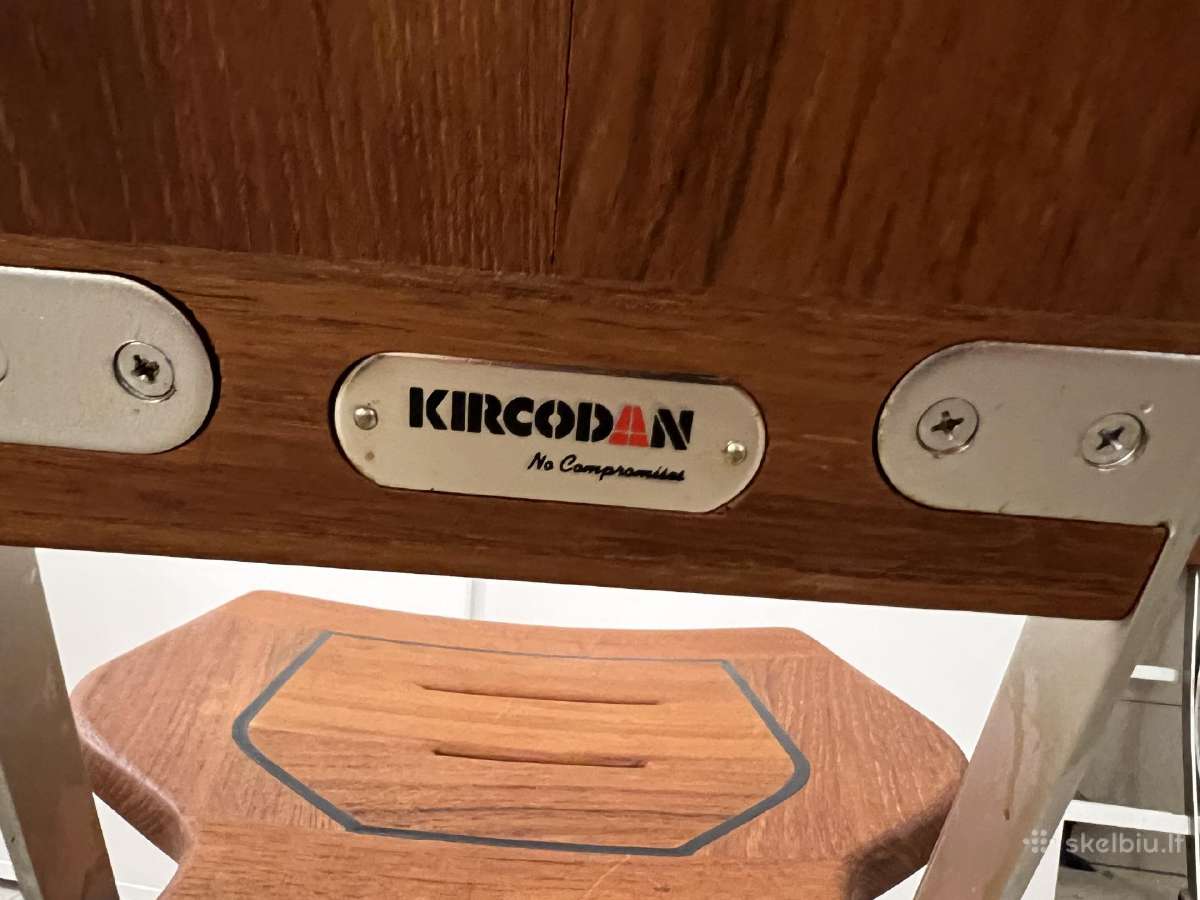 Sulankstomos kėdės iš tikmedžio Kircodan (Danija) - nuotraukos Nr. 6