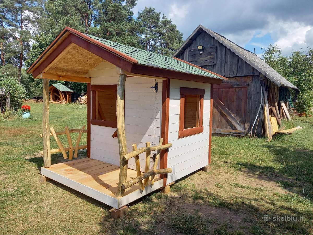Vaikų žaidimų nameliai/aikštelės - nuotraukos Nr. 15