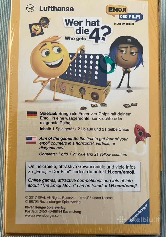 Žaidimas Emoji filmo motyvu - Kas Gavo 4? - nuotraukos Nr. 2
