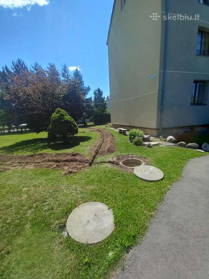 Drenažas,tranšėju kasimas - nuotraukos Nr. 5