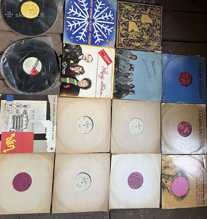 Vinilas daug ploksteliu. - nuotraukos Nr. 4