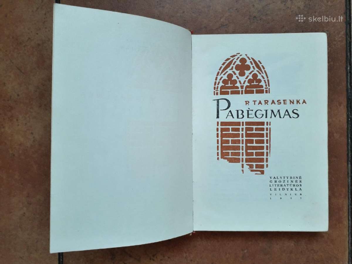 P. Tarasenka "Pabėgimas" 1957 metai - nuotraukos Nr. 3