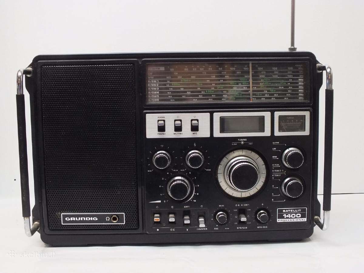 Radijo imtuvas Sony Grundig Philips Panasonic JVC - nuotraukos Nr. 13