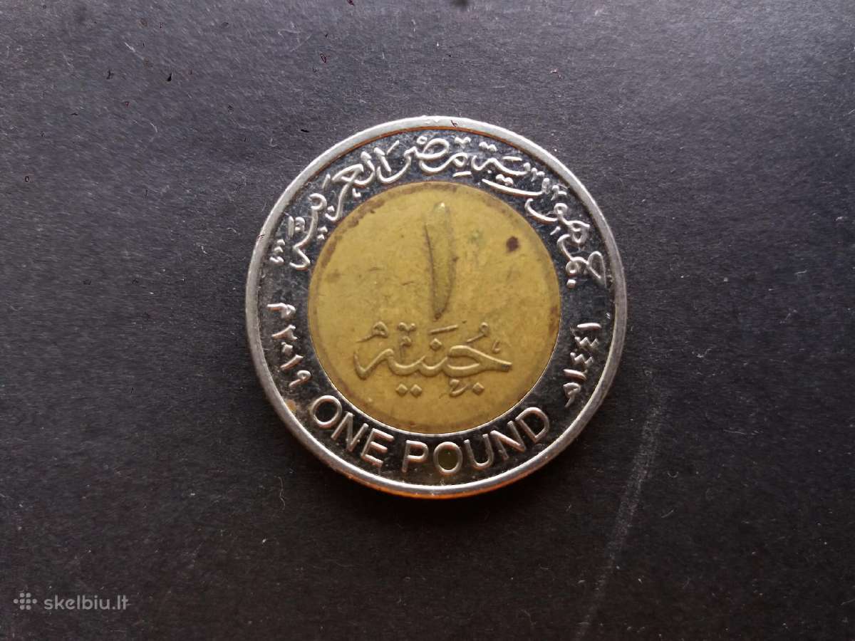 Egipto Arabų Respublikos 1 svaro moneta 2019 m. - nuotraukos Nr. 2