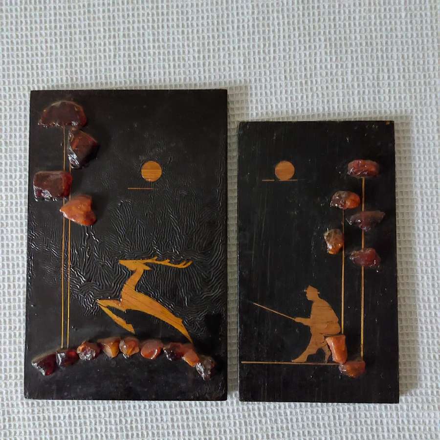 Gintariniai paveikslai / Amber Art . - nuotraukos Nr. 14
