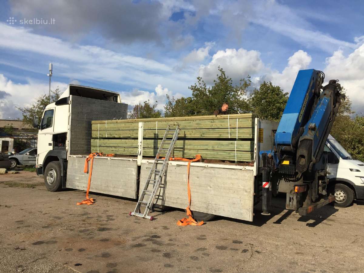 Transporto krano fiskaro paslaugos nuoma gabenimas - nuotraukos Nr. 4
