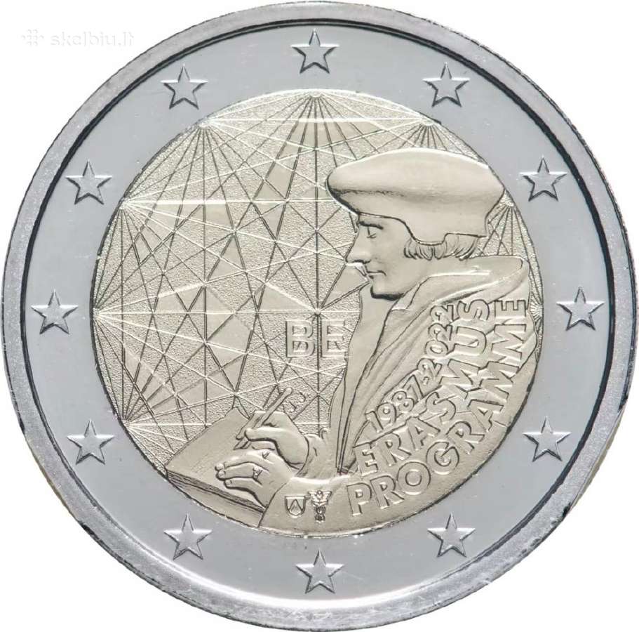 Belgijos proginės euro monetos - nuotraukos Nr. 11