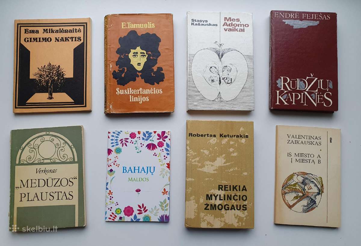 Grožinės literatūros knygos po 0,5 eur