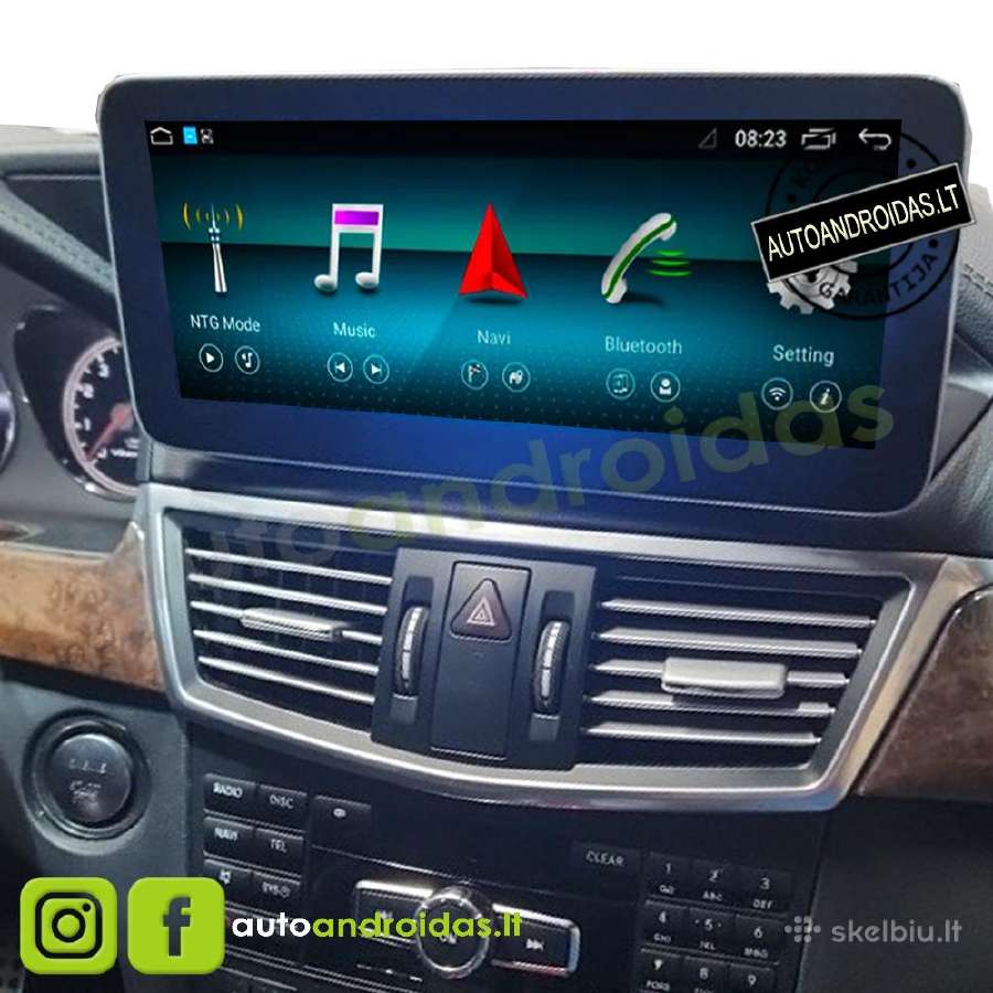 Mercedes 2009-12 E W212 Ntg 4.0 Android multimedia