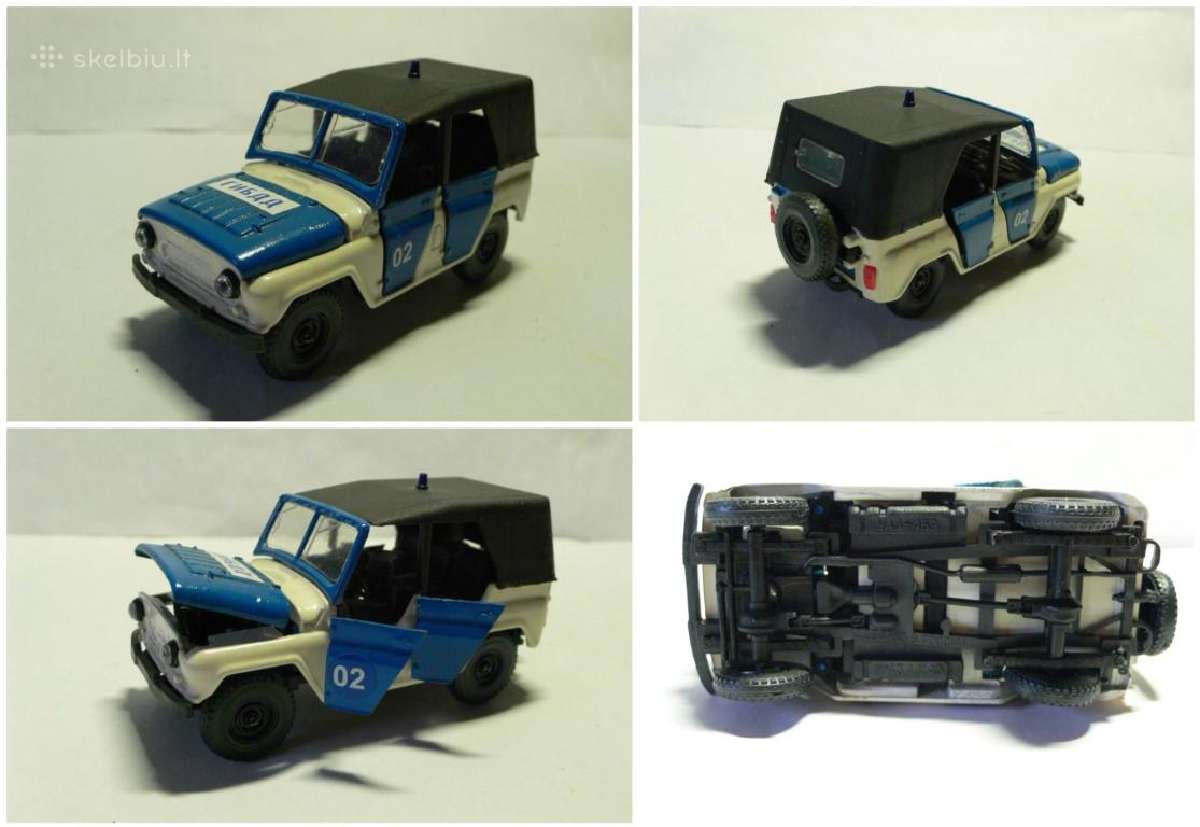 Uaz ir Zil modeliukai - nuotraukos Nr. 3
