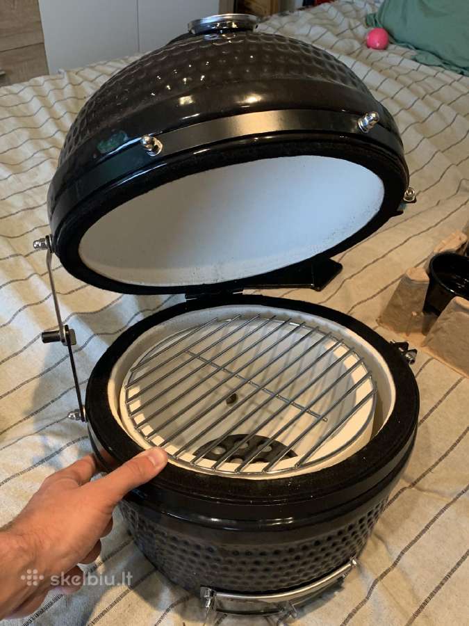 Nauja 44.5cm Keramikine kepsnine-grill