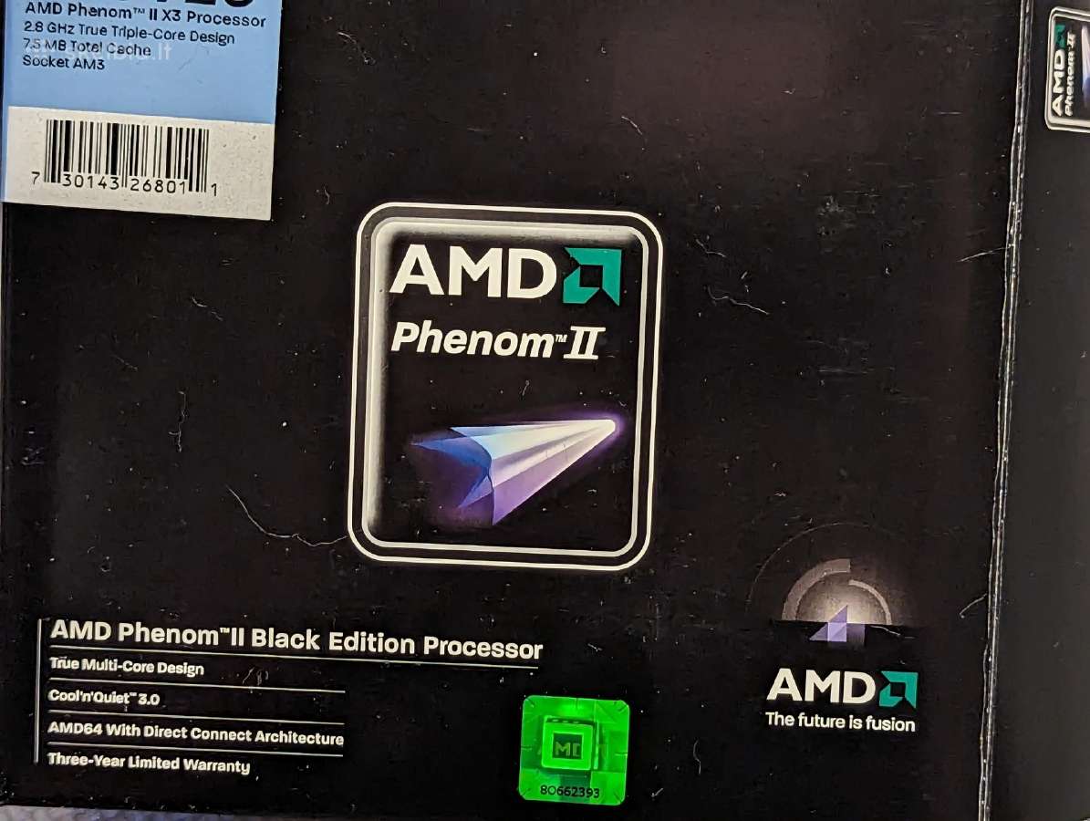 Amd Phenom II X3 720 black edition