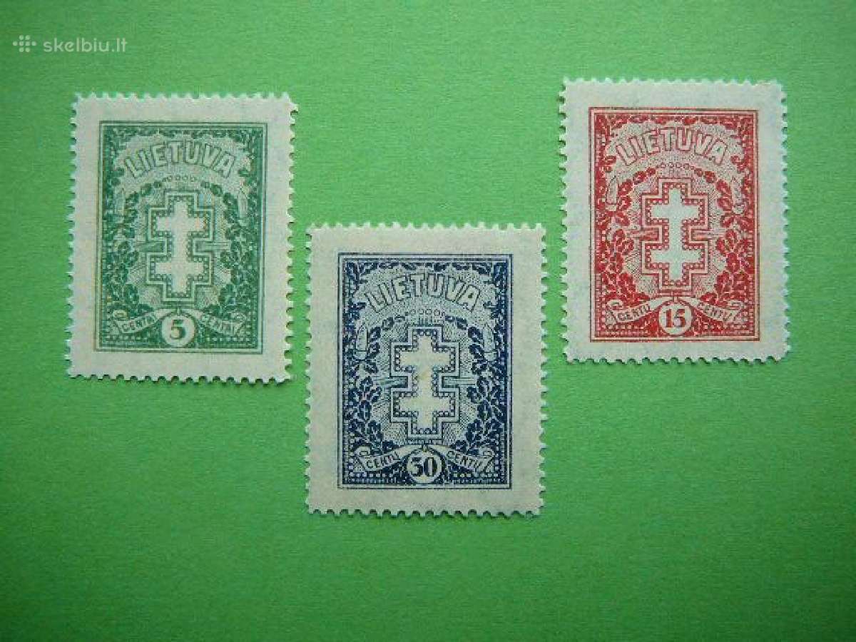 Lietuva 1929 Standartai svarus lit288/0s