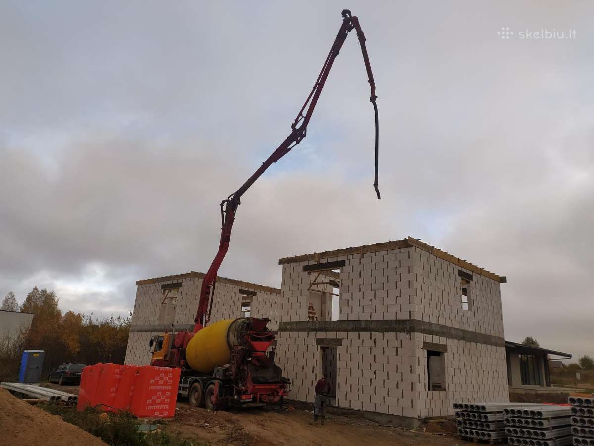 Mūro darbai, sąramos, žiedas, monolitas, perdangos - nuotraukos Nr. 3