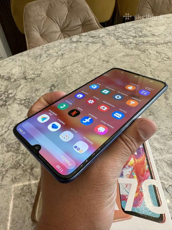Mttp parduoda Samsung A70, pilnai veikia - nuotraukos Nr. 2