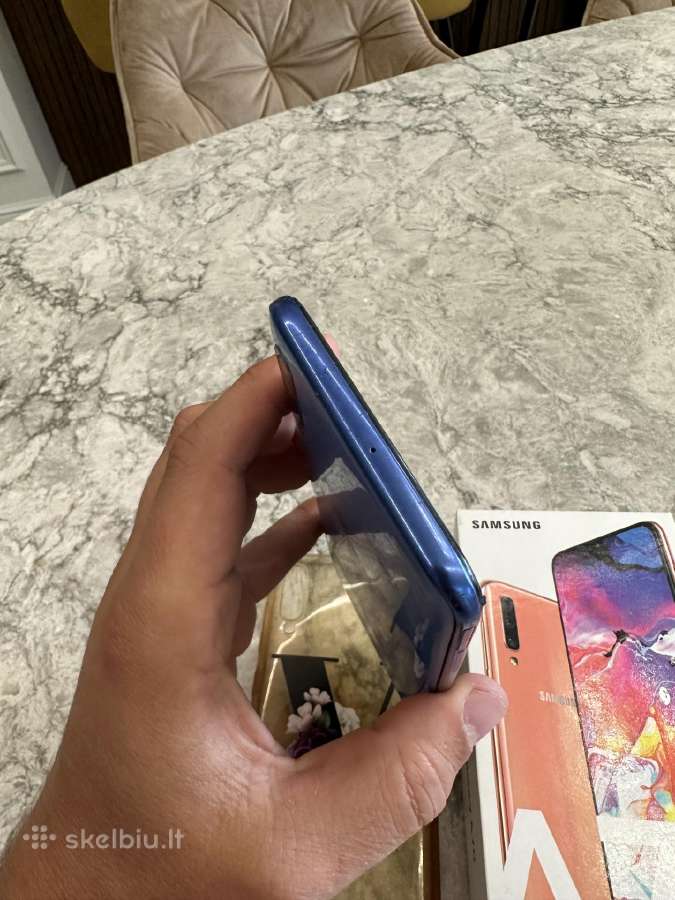 Mttp parduoda Samsung A70, pilnai veikia - nuotraukos Nr. 4
