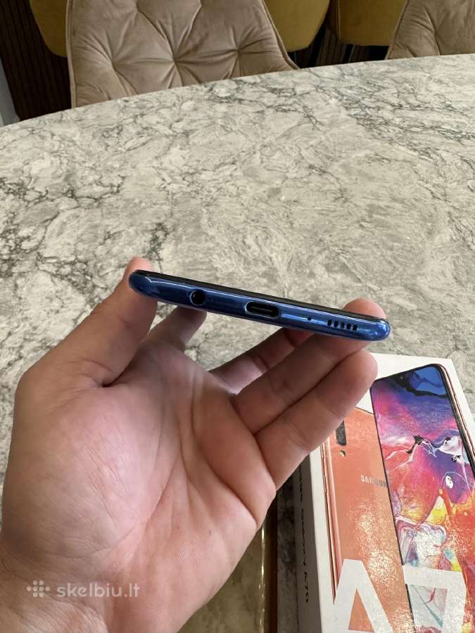Mttp parduoda Samsung A70, pilnai veikia - nuotraukos Nr. 5