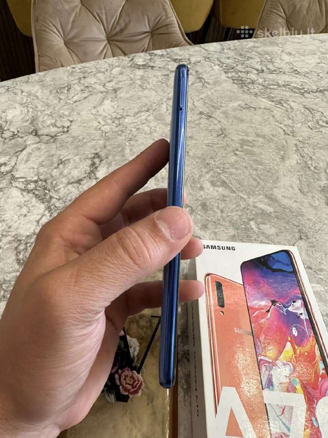 Mttp parduoda Samsung A70, pilnai veikia - nuotraukos Nr. 7