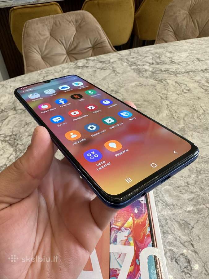 Mttp parduoda Samsung A70, pilnai veikia - nuotraukos Nr. 11