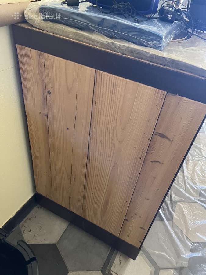 Komoda credenza ir 2 stalai is italijos - nuotraukos Nr. 4