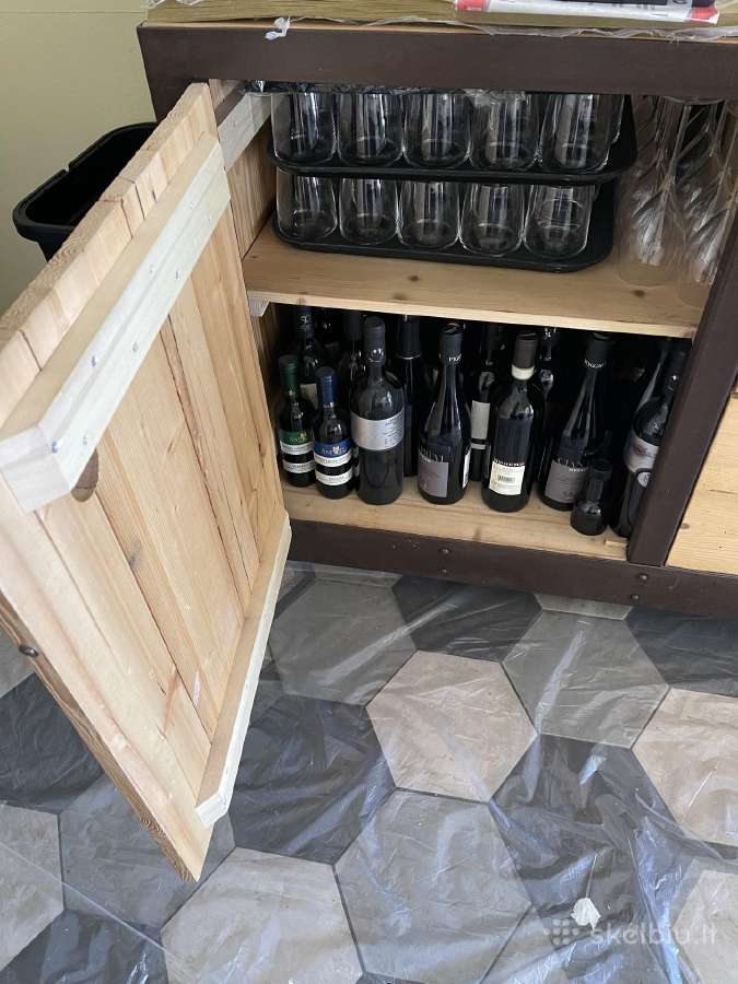 Komoda credenza ir 2 stalai is italijos - nuotraukos Nr. 7