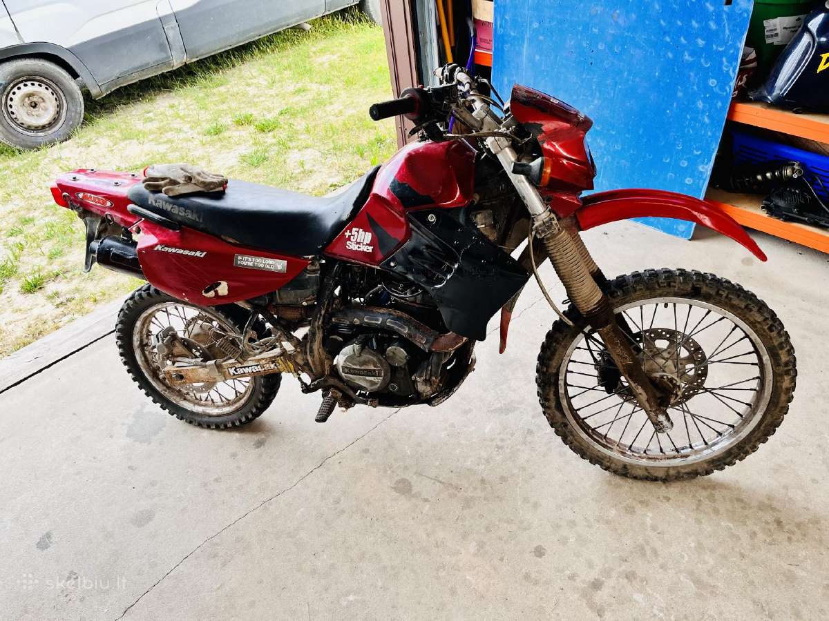 Klr 650 dalimis dalys
