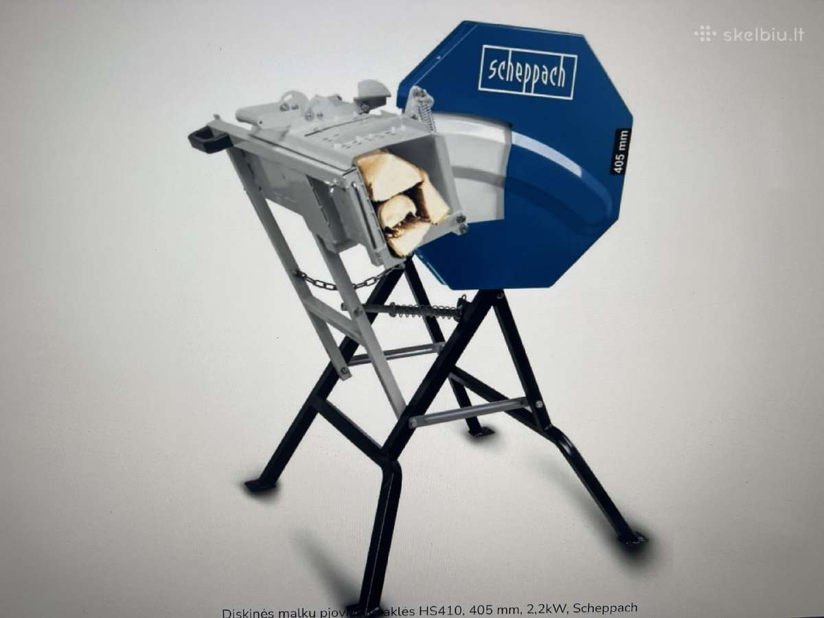 Diskinės malkų pjovimo staklės Hs410