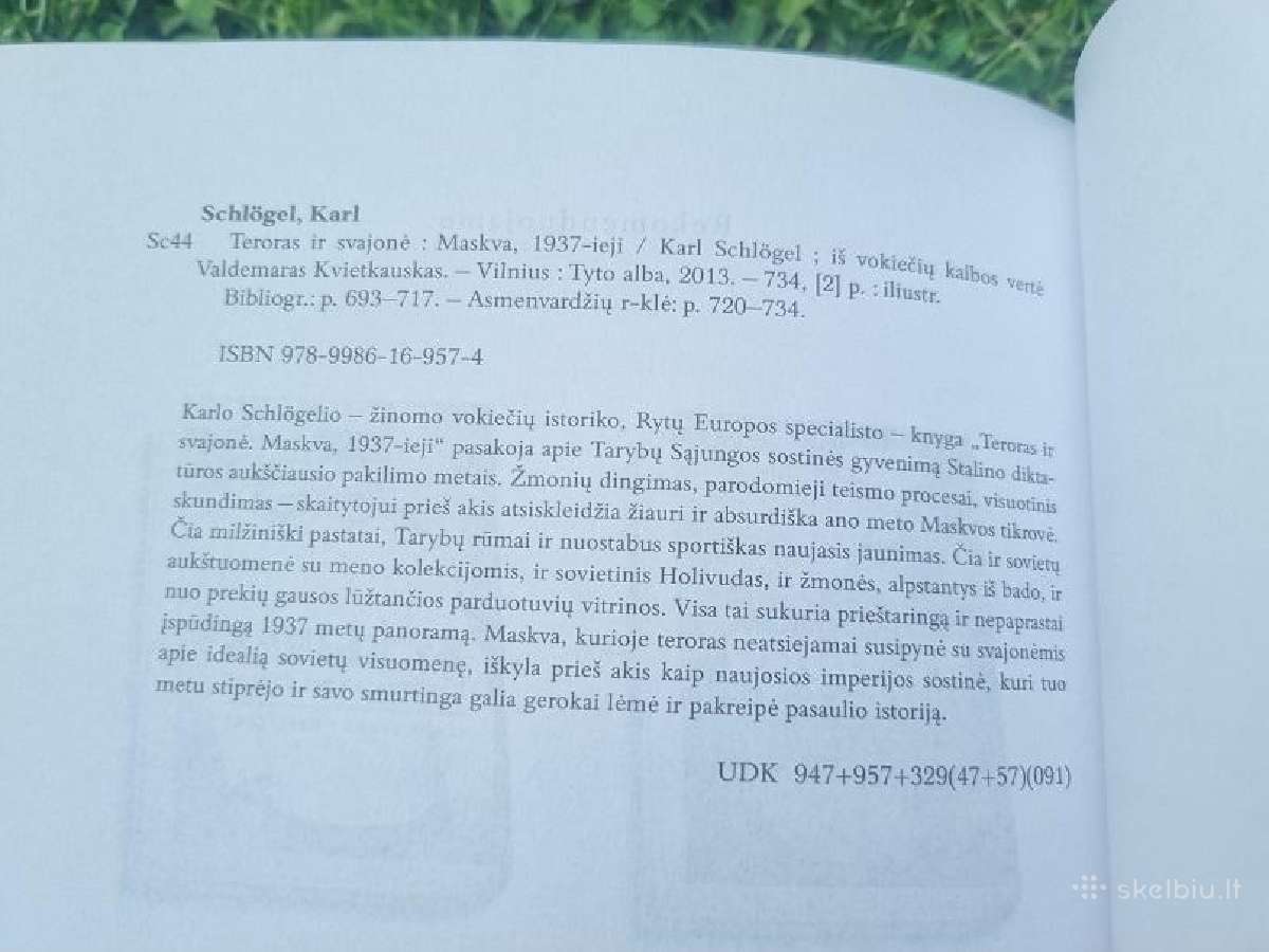 Karl Schlögel "Teroras ir svajonė" - nuotraukos Nr. 6