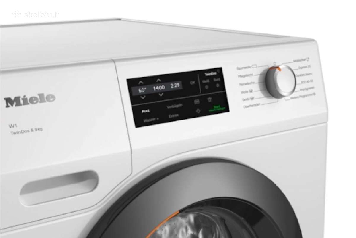 Miele W1 Twindos & 9kg Wificonn@ct 9kg A - nuotraukos Nr. 8