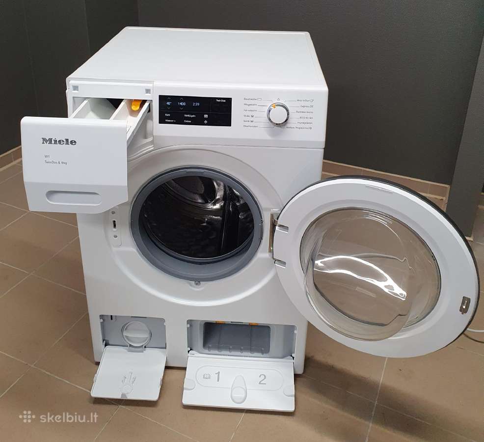 Miele W1 Twindos & 9kg Wificonn@ct 9kg A - nuotraukos Nr. 13