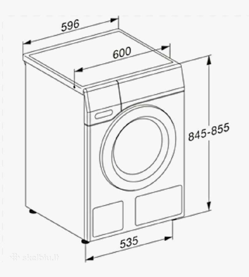 Miele W1 Twindos & 9kg Wificonn@ct 9kg A - nuotraukos Nr. 18